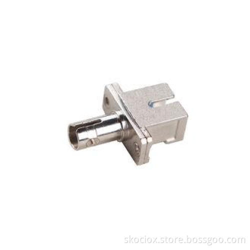 SC to ST Hybrid Fiber Optic Adapter for CATV Networks , Sim